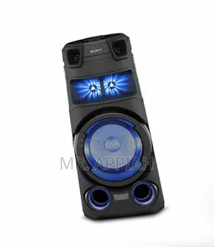 Sleek Sony MHC-V73D Bluetooth Audio System(Black) 