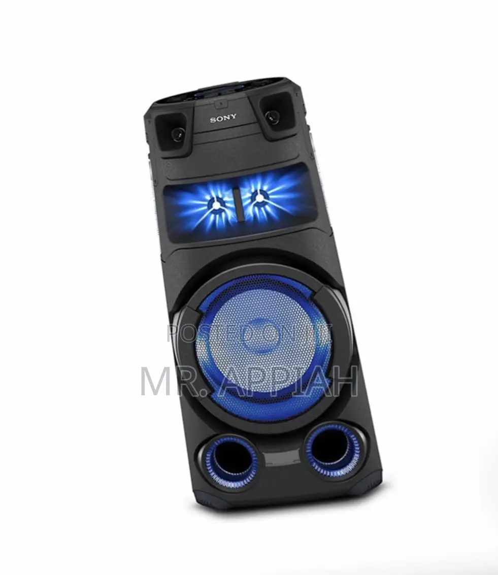 Sleek Sony MHC-V73D Bluetooth Audio System(Black) 