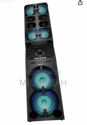 Sleek Sony MHC-V90D W 1.0ch Wireless Bluetooth Speaker 