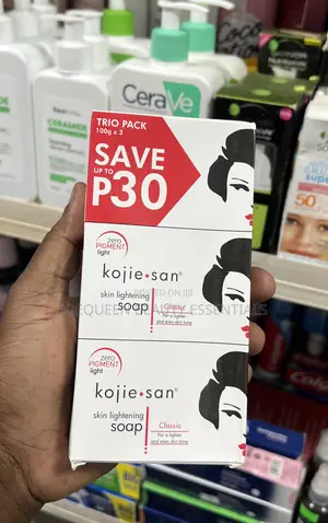 Kojic Skin Lightening Soap Trio Pack