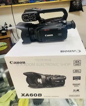 Sleek Design Canon XA60 Professional UHD Camcorder 