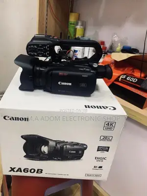 Shop Canon XA60 Professional UHD Camcorder 