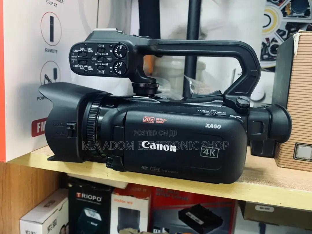 Shop Reliable Canon XA60 Professional UHD Camcorder,Black