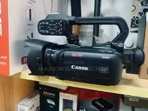 Elegantly Designed Canon XA60 Professional UHD Camcorder.