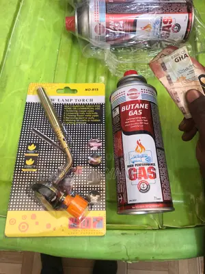 Glow Lamp Torch + Butane Gas