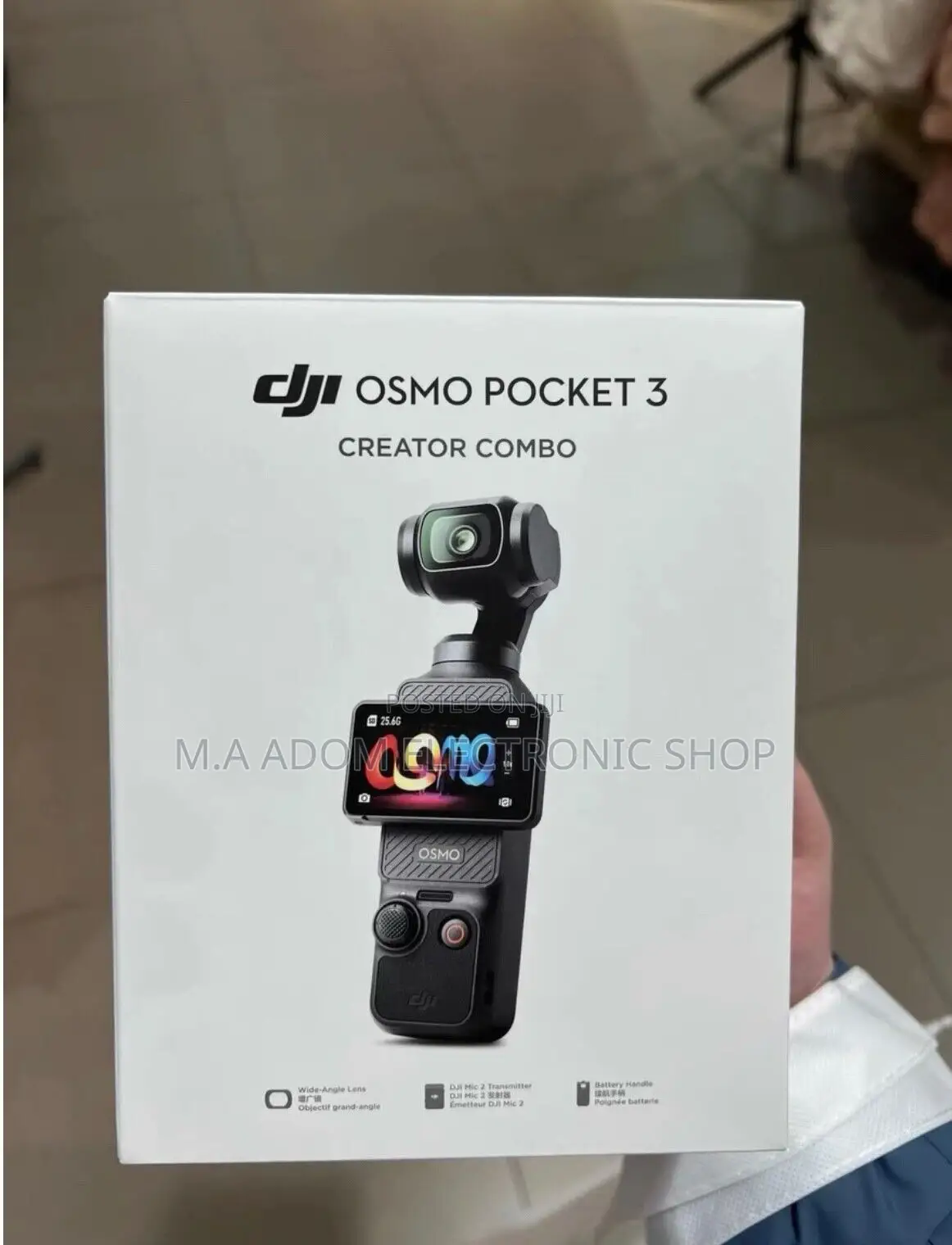 Dji Pocket 3 Combo Action Vlogging Camera