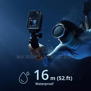 Dji Action Camera With Water Proof Resistant