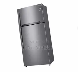 Buy LG GN-H722HLHM 506L Top Freezer Electric Fridge(Gray) 