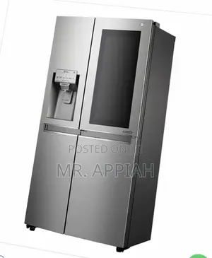 Sleek LG GR-J34FMUBL Side by Side Electric Fridge(601L). 