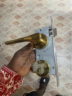 Separate Door Lock Gold Heavy Duty