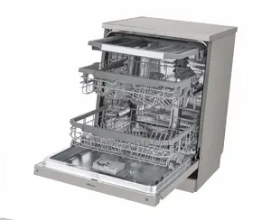 Classic LG DFB425FP Steam Dishwasher-Platinum Silver 