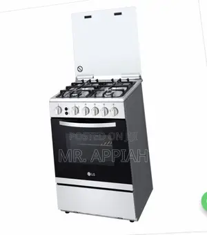 Elegant Gray LG FA211RMA 60x60cm 4 Gas Burner With Oven 