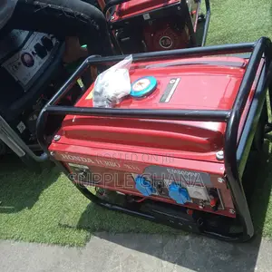 Red Honda Generator Key Start Petrol 7kva 8000watt Generator