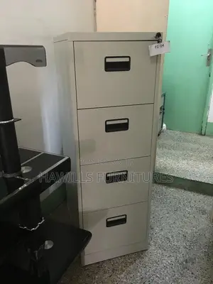 4 - Drawer Steel Cabinet Drawer