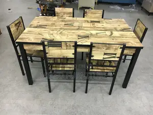 Dining Table With Chairs (Wooden )