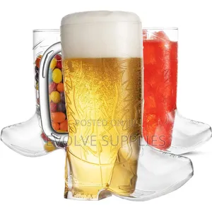500ml Plastic Cowboy Boot Cup
