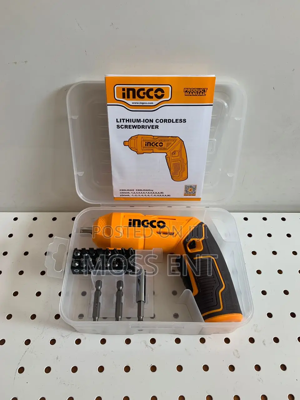 Lithium-Ion Cordless Screwdriver 4v - Csdli0442