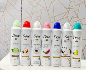 Dove Deodorant Spray in Colors