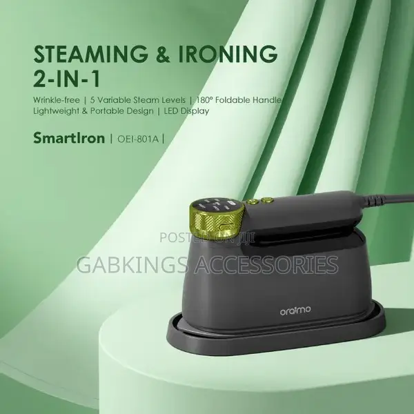 Oraimo Smart Iron 1740w Portable Electric Iron