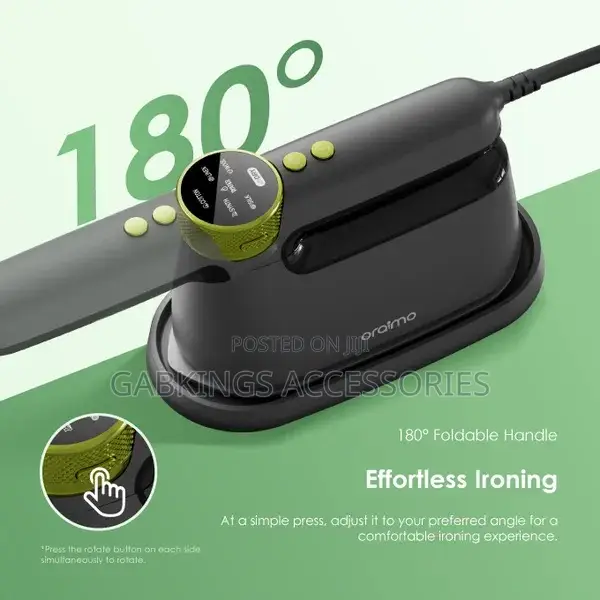 Oraimo Smart Iron 1740w Portable Electric Iron
