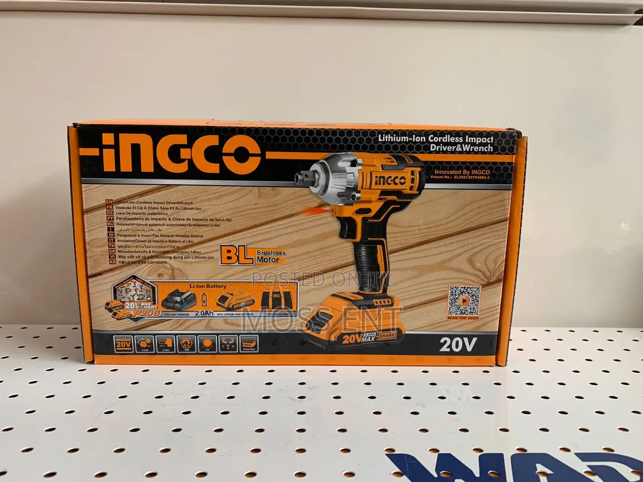 20v Drill With Wrench Set 2 Battery and Charger - Ciwli20208