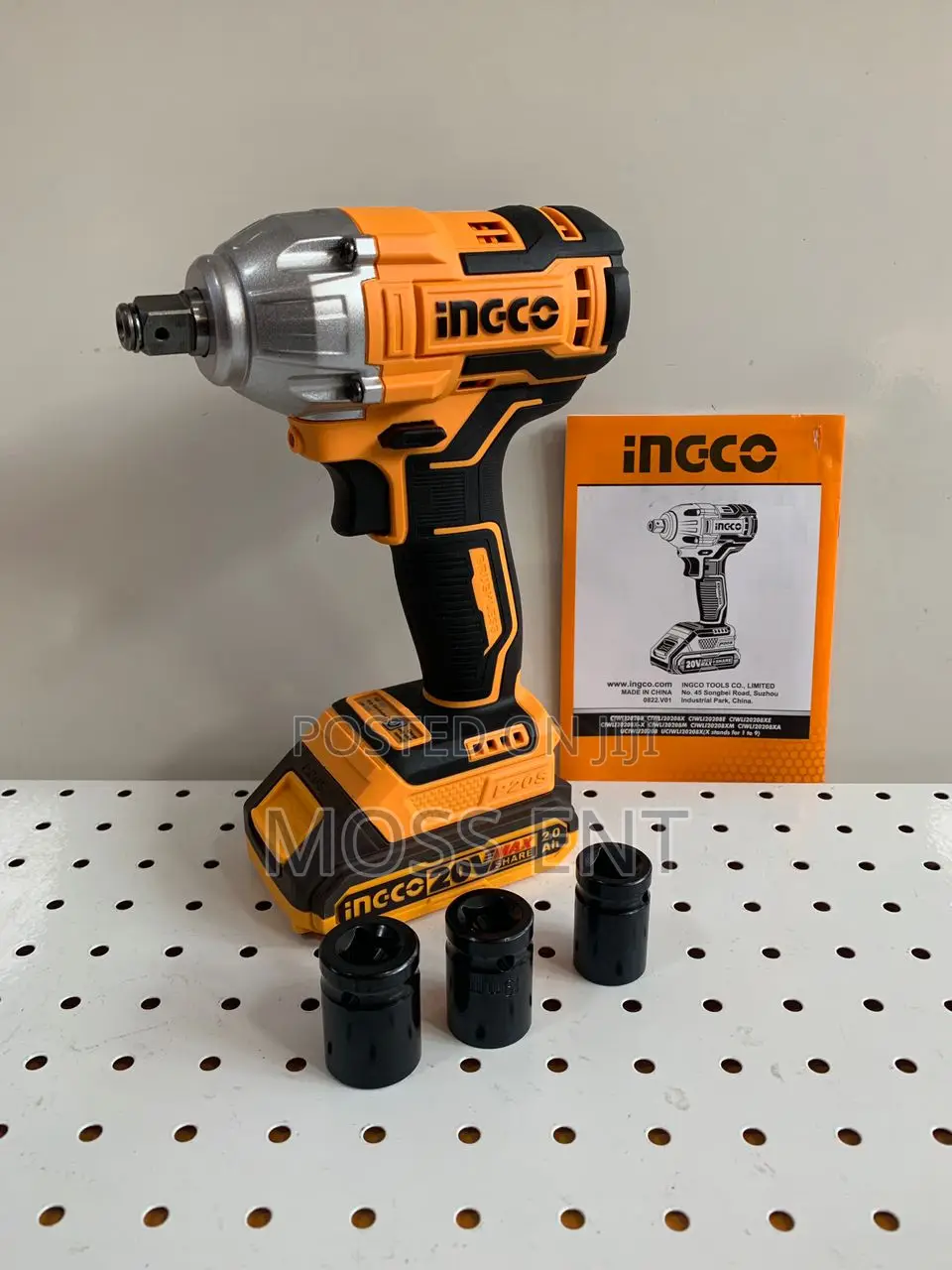 20v Drill With Wrench Set 2 Battery and Charger - Ciwli20208