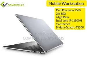Laptop Dell Precision 5550 64GB Intel Core I7 SSD 2T