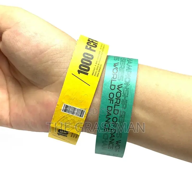 Tyvek Wristbands Printing