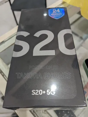 New Samsung Galaxy S20+ 5G 128 GB Black