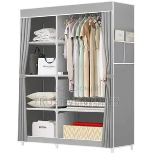 Metal Wardrobe 2 In 1