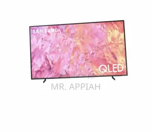 Sleek Samsung 55q60c 55” Qled Smart Television(Black)