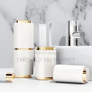 Tooth Paste and Toothbrush Holder