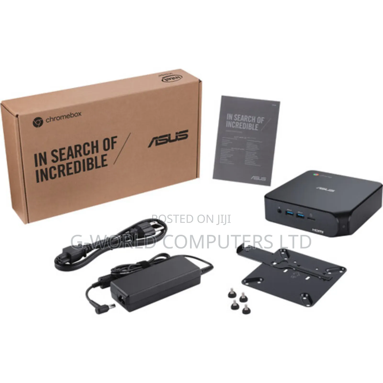 New Desktop Computer Asus Chromebox 8GB Intel Core I5 SSD 128GB