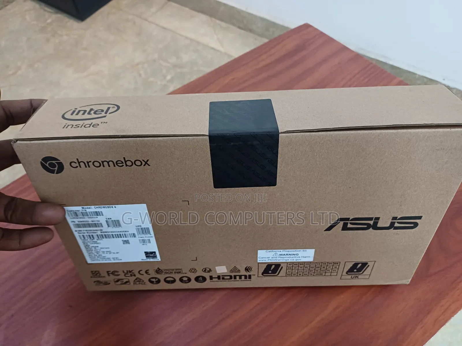 New Desktop Computer Asus Chromebox 8GB Intel Core I5 SSD 128GB