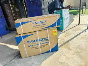 One Remote Control Nasco Air Conditioner Split R410 Gas 2hp