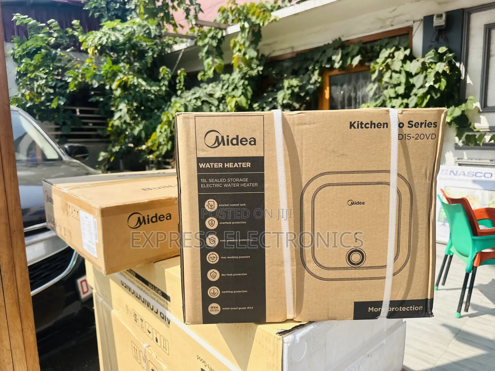 Brand New Water Heater Midea 15L ᄆᄆᄆᄆ