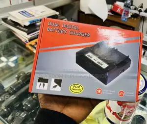 Durable and Affordable Dual Digital Battery Charger 