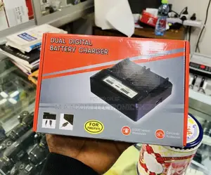 Original Dual Digital Battery Charger With USB Output 