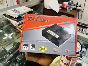 Durable Dual Digital Battery Charger(Camcorder Accessories)