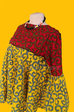 Maxi African Print Top for Maternity