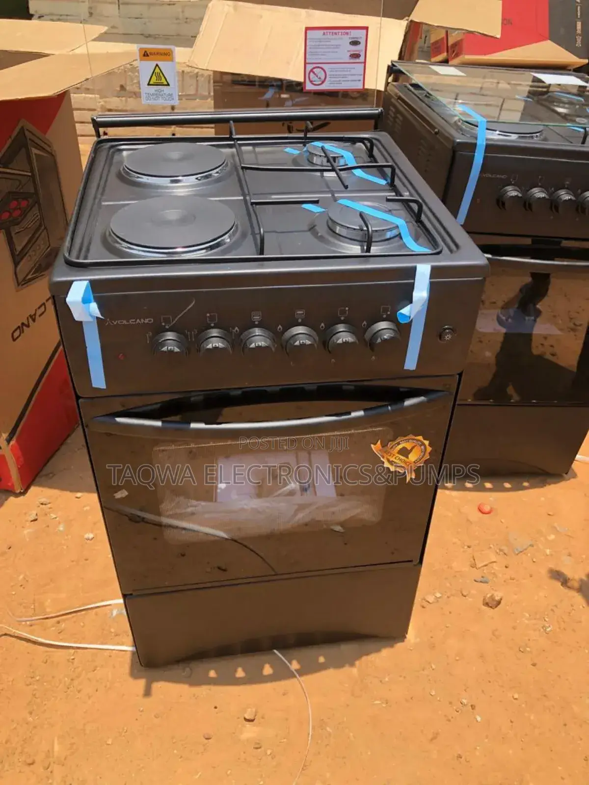 Purchase Gas and Electric Cooker With Oven and Grill 4