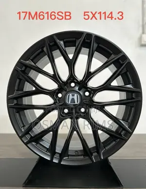Honda CRV Black Rims Shaped