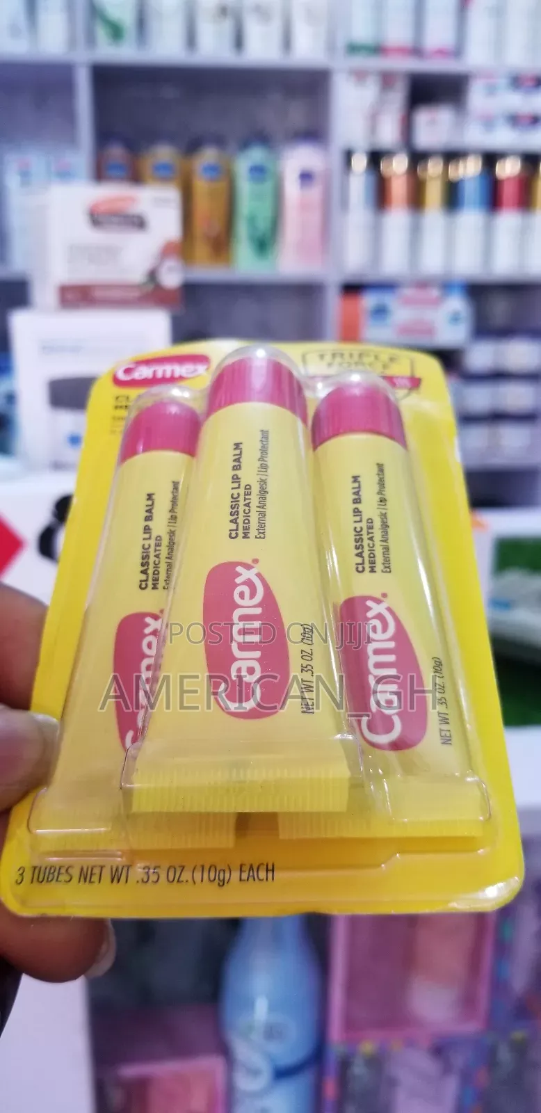 Carmax Classic Lib Balm Medicated