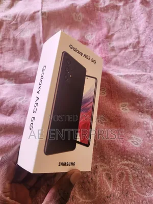 New Samsung Galaxy A53 5G 128 GB Black