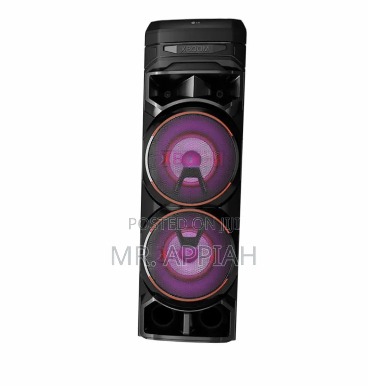 Sleek LG RNC9 Xboom Bluetooth Speaker(Black) 