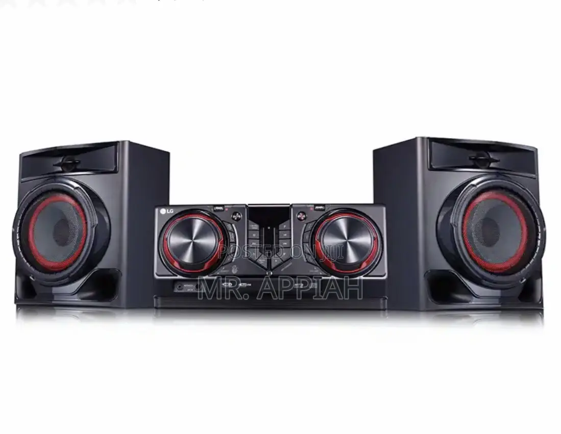 Sleek LG CJ44 480watt Bluetooth Sound Bar System(Black)