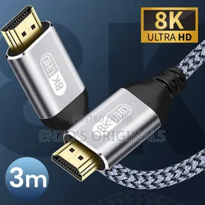 HDMI 2.1 8kay at 60hz 4kay at 120hz 3M or 10ft Length