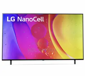 Sleek LG 55nano80 55” Nanocell Smart Television(Black)