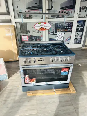 4+2 Stove Gas Electric Oven Rotisserie 60/90