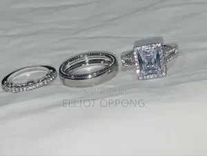 Quality Silver Rings (3 Set)
